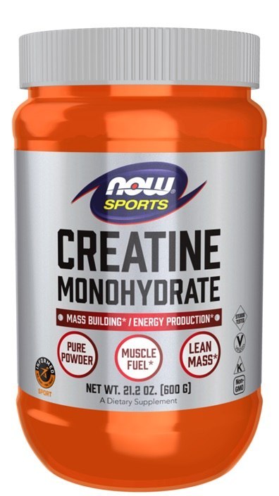 NOW FOODS Kreatyna Creatine Monohydrate Proszek - 600g