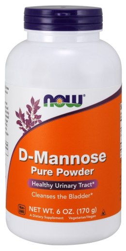 NOW FOODS D-MANOZA D-Mannose Proszek 170g