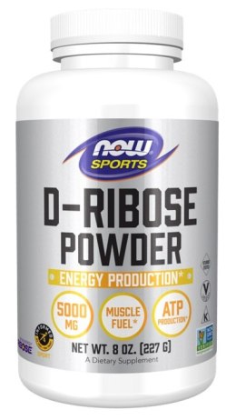 NOW FOODS D-Ribose, Powder - 227g