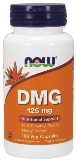 NOW FOODS DMG Kwas pangamowy 125mg - 100 vcaps