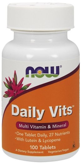 NOW FOODS Daily Vits - 100 tabs