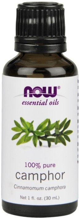 NOW FOODS Essential Oil, Camphor Oil - 30 ml.