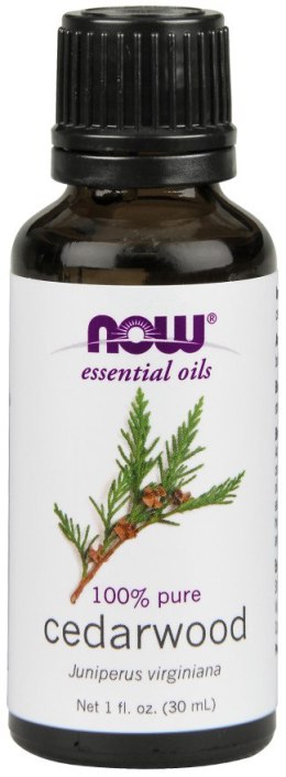 NOW FOODS Essential Oil, Cedarwood Oil - 30 ml.