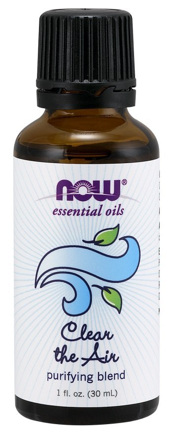 NOW FOODS Essential Oil, Clear the Air Oil Blend - 30 ml.