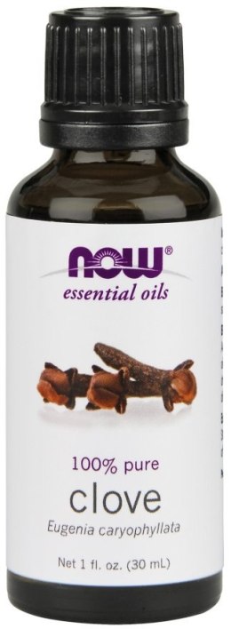 NOW FOODS Olejek goździkowy - 30 ml