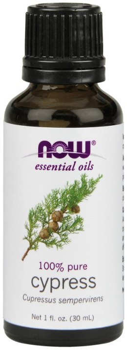 NOW FOODS Essential Oil, Cypress Oil - 30 ml.