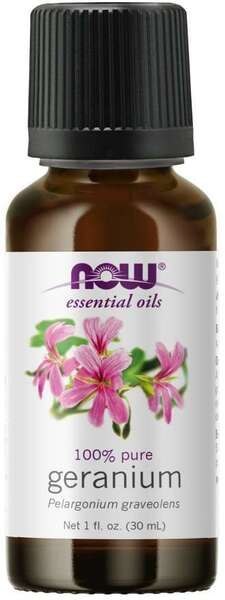 NOW FOODS Essential Oil, Geranium Oil - 30 ml.