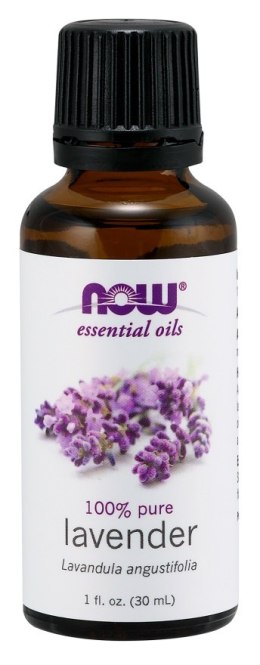 NOW FOODS Olejek lawendowy 100% - 30 ml