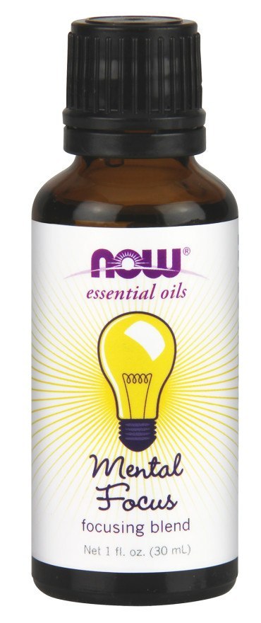 NOW FOODS Kompozycja olejków Mental Focus - 30 ml