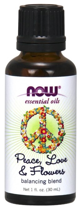 NOW FOODS Kompozycja olejków Peace Love Flowers - 30 ml