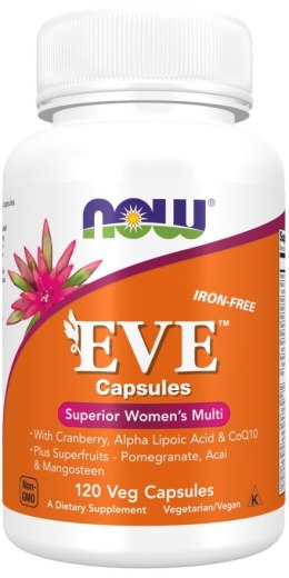 NOW FOODS Eve Multiwitaminy dla Kobiet - 120 vcaps