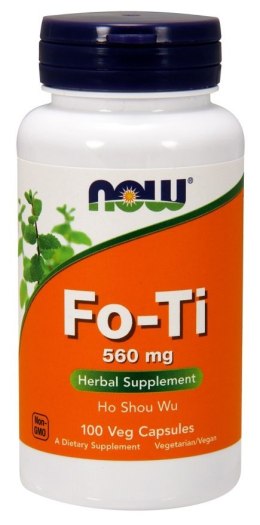 NOW FOODS Fo-Ti, 560mg - 100 vcaps