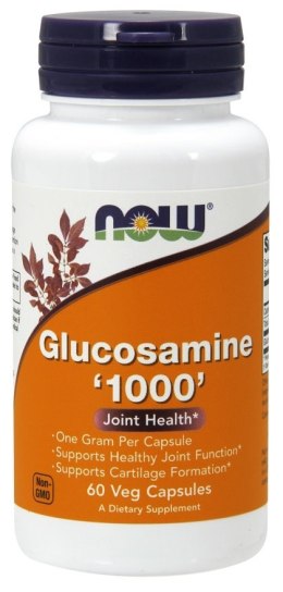 NOW FOODS Glucosamine, Glukozamina 1000 - 60 vcaps