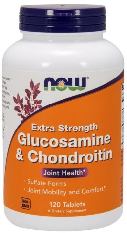 NOW FOODS Glucosamine Chondroitin Extra Strength - 120 tabs