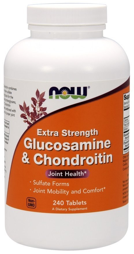 NOW FOODS Glucosamine Chondroitin Extra Strength - 240 tabs