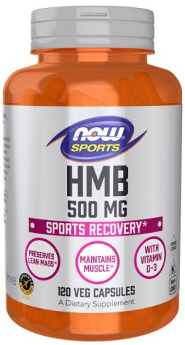 NOW FOODS HMB, 500mg - 120 vcaps