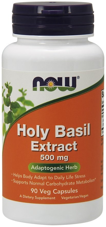 NOW FOODS Holy Basil Extract, 500mg - 90 vcaps