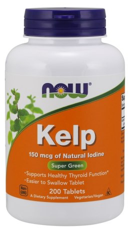 NOW FOODS Kelp, 150mcg - 200 tabs