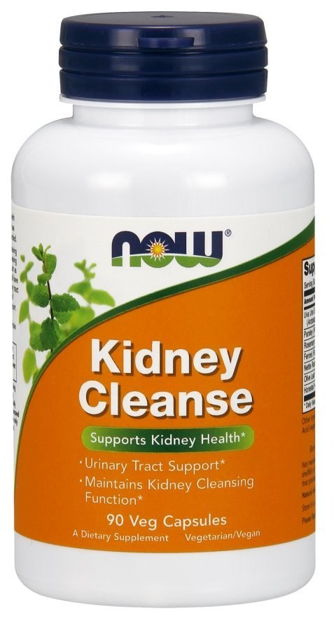 NOW FOODS Kidney Cleanse, Oczyszczanie nerek - 90 vcaps