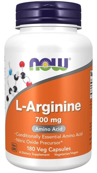 NOW FOODS ARGININA L-Arginine 700mg - 180 vcaps