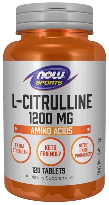 NOW FOODS CYTRULINA L-Citrulline 1200mg Extra Strength - 120 tabs