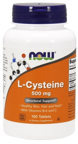 NOW FOODS L-Cysteine 500mg - 100 tablets