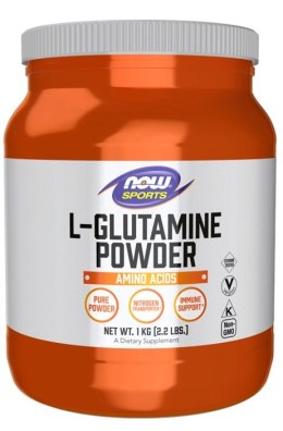 NOW FOODS L-Glutamine Proszek 1000g