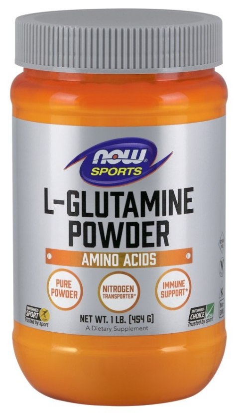 NOW FOODS L-Glutamine Proszek - 454g