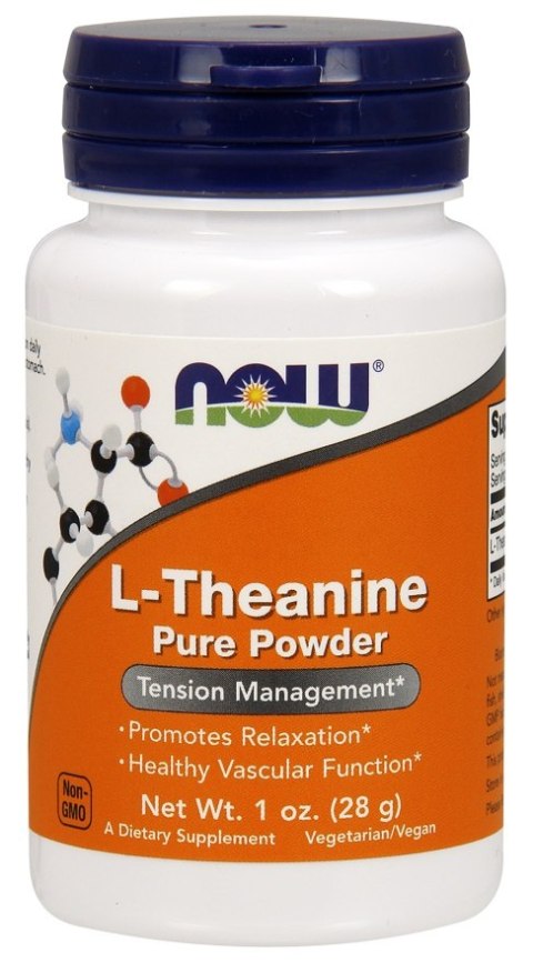 NOW FOODS L-Theanine Proszek - 28g