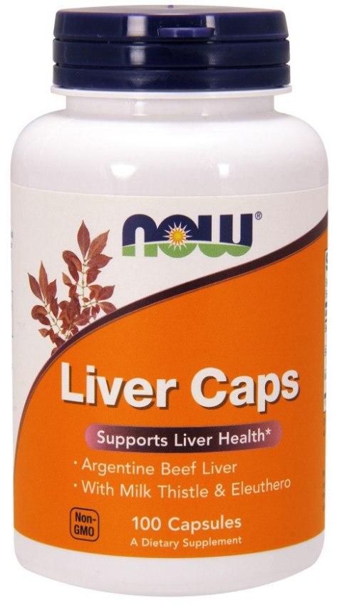 NOW FOODS Liver Caps NA WĄTROBĘ - 100 caps