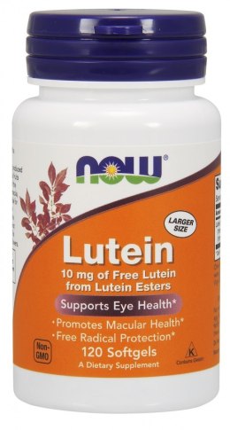 NOW FOODS Luteina 10mg - 120 softgels