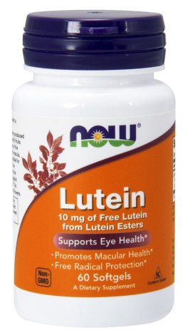 NOW FOODS Luteina, 10mg - 60 softgels