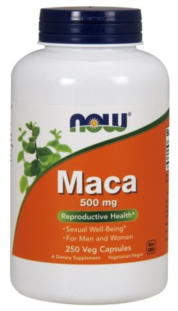 NOW FOODS Maca 500mg - 250 vcaps