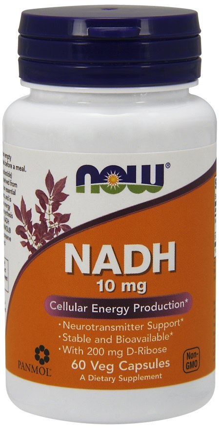 NOW FOODS NADH, 10mg - 60 vcaps