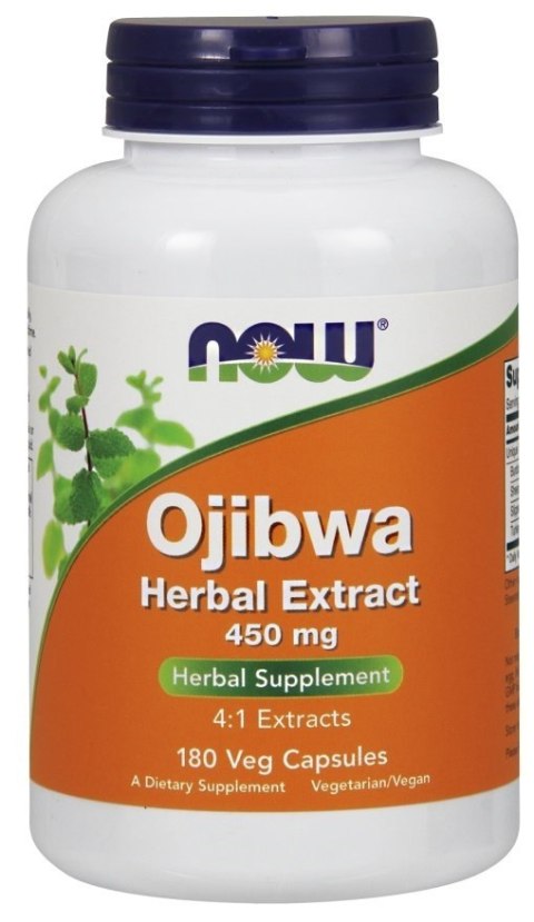 NOW FOODS Ojibwa Herbal Extract, 450mg - 180 vcaps