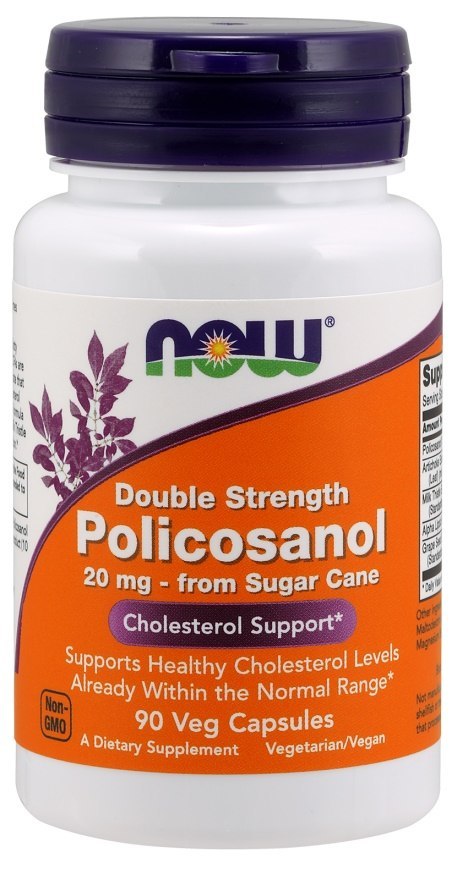 NOW FOODS Policosanol, 20mg - 90 vcaps