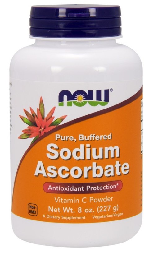 NOW FOODS Sodium Ascorbate, Powder Buffered - 227g