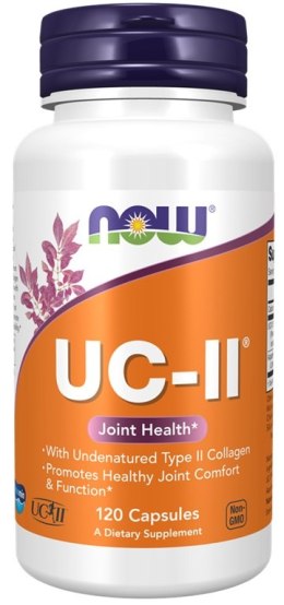 NOW FOODS UC-II Undenatured Type II Collagen - 120 caps