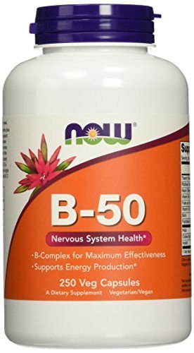 NOW FOODS Witamina B Complex B-50 - 250 vcaps