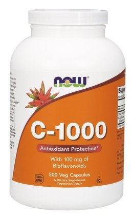 NOW FOODS Witamina C-1000 Bioflavonoidy - 500 vcaps