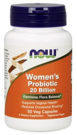 NOW FOODS Probiotyk Women's Probiotic 20 miliardów - 50 vcaps