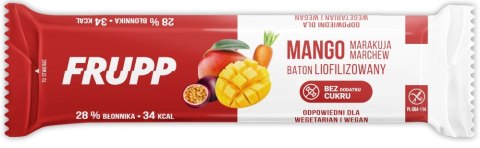 BATON LIOFILIZOWANY MANGO - MARAKUJA - MARCHEW BEZGLUTENOWY 10 g - CELIKO (FRUPP)