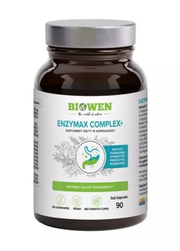 KAPSUŁKI NA WSPARCIE TRAWIENIA ENZYMAX COMPLEX+ 90 KAPSUŁEK - HEMPKING (BIOWEN)