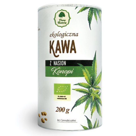 KAWA Z NASION KONOPI BIO 200 g - DARY NATURY 04/11/2024