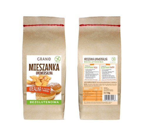 MIESZANKA UNIWERSALNA BEZGLUTENOWA 1 kg - GRANO