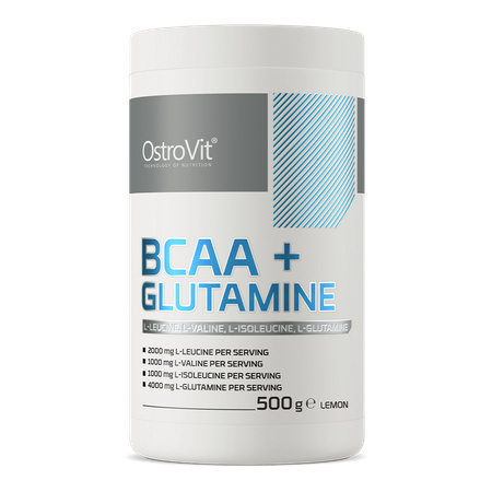 OSTROVIT BCAA GLUTAMINA 500 G CYTRYNOWA