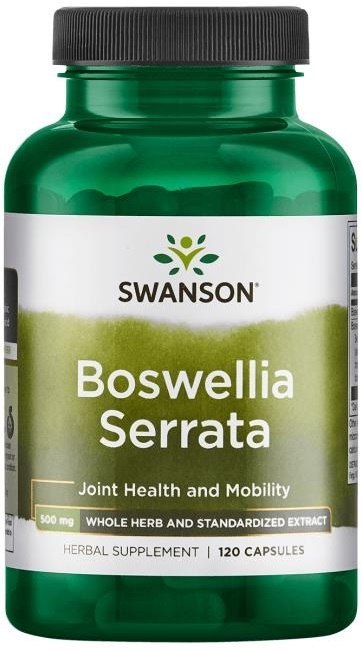 SWANSON KADZIDŁOWIEC (BOSWELLIA SERRATA) 500 MG 120 KAPSUŁEK