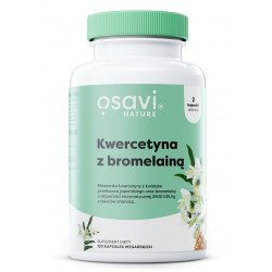 Kwercetyna z Bromelainą - 120 vegan caps