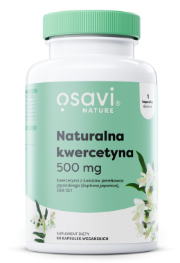 OSAVI Naturalna Kwercetyna - 500mg - 60 vegan caps