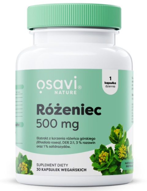 OSAVI Różeniec - 500mg - 30 vegan caps